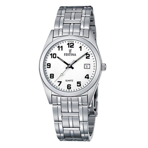 Festina Herren-Armbanduhr XL Klassik Analog Edelstahl F8825/4 Festina Herren-Armbanduhr XL Klassik Analog Edelstahl F8825/4