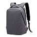 Produktbild HONGYU Laptop-Rucksack Anti-Theft-Reise-Rucksack-Tasche für Männer Frauen wasserdicht leichte Passform 15,6 17-Zoll-Notebook (Farbe : Gray, größe : 41 * 28 * 18cm)