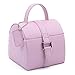 Produktbild YANGJUN-schmuckschatulle Lagerung Prinzessin Europäischer Stil Doppelschicht Zubehör Einfach Hohe Kapazität Ohrstecker Ring Halskette, 4 Farben (Farbe : Purple, größe : 10.8X10X14.1CM)