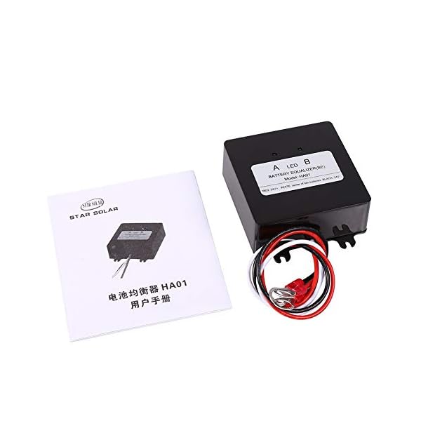 Vobor Batterie Equalizer-1Pcs Solar System Battery Balancer Equalizer for Blei-Säure-Batterien HA01 Ladegerät Neu