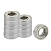 Produktbild sourcing map 10Stk 6900Z 10x22x6mm Metall Doppel Zeile abgeschirmt Rillen Kugel Lager DE de