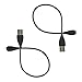 Produktbild KIMILAR 2 Ersatz-USB-Ladekabel + AC-Netzstecker für Fitbit Charge HR (nicht Fitbit-Kabel (zum Aufladen) Wireless Activity-Armband Fitbit Charger HR Cable