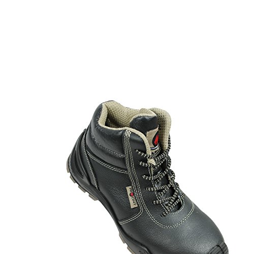 Aimont Fortis S3 SRC Sicherheitsschuhe Arbeitsschuhe Berufsschuhe Businessschuhe Trekkingschuhe Schwarz - 3