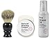 Produktbild Executive Shaving Best Badger Haar-rasierpinsel Mit Schwarzem Harz Handstück und 100ml Wasserlöslich Vor Dem Rasieren Öl und 150ml Natur Rasierschaum
