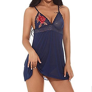 Tradico® hot Erotic Lingerie Adult Sleepwear Open Crotch Porn Baby Doll Costumes Pajamas for Women Lace Porno Babydoll Blue XL China