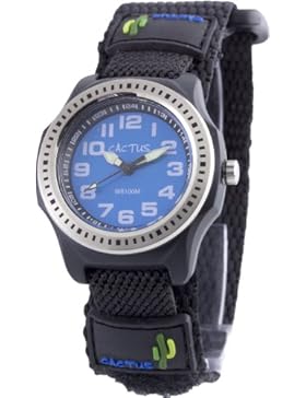 Cactus Kinder-Armbanduhr Analog Quarz Schwarz CAC-45-M03