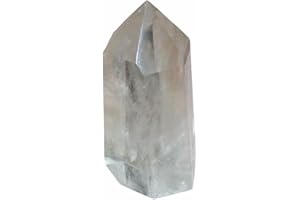 LA SPHÈRE GUÉRISSEUSE Cristal de Roche Pointe Isolée Pierre Brute de 2 à 5 cm, 1 Unité