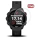 Produktbild Voviqi Garmin Forerunner 245 Music Panzerglas, 9H verbesserte gehärtetes Glas Folie [Blasenfrei] [Anti-Fingerabdruck] Displayschutzfolie für Garmin Forerunner 245 Music, 2 Stück