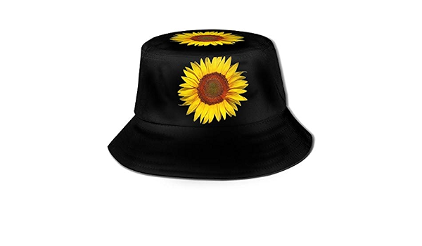 FEIHAT Unisex Sunflower Bucket Hat 