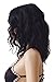 S-noilite® Charming Loose Wave Bob Wig Natural Wavy Curly Lace Front Wigs 1B off Black