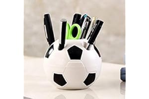CHJIEJIE EXOH Pot à crayons en forme de ballon de football