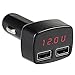 Produktbild USB Ladegeraet - TOOGOO(R)Schwarz Dual USB Schnittstellen Zigarettenanzuender Ladegeraet 3,1A USB 4-in-1 Funktion fuer iPhone 6S 6Plus 6 5S 5C 5 4S, Samsung Galaxy Note 3 Note 4 Note 5 S6 S4 S5, LG G3 G2 HTC One M8 Sony Experia Z1 Z2