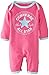 Converse Baby-Girls C.T.P 063531 Core Romper, Pink Paper, 6-9 Months