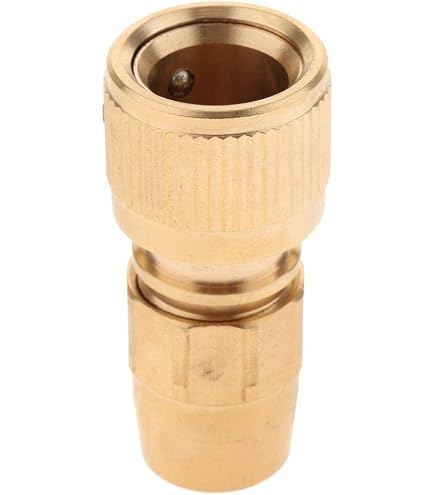 Connettore per Tubo Flessibile in Ottone,6 Pezzi Connettore