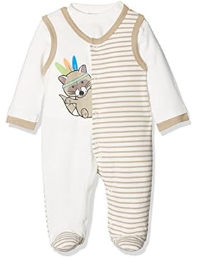 Schnizler Unisex Baby Strampler Set Indianer, 2 - tlg. mit Langarmshirt, Oeko-tex Standard 100