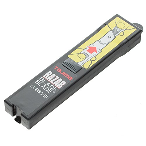 Tajima RAZAR BLACK 25 mm Klingen, Spender und Karte, 1 Stück, TAJ-11548 - 4