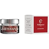 MALLAMACI - Zafferano Italiano in Pistilli, 100% Naturale e Biologico Certificato ISO 3632 | Colore Rosso Vivo, Senza Parti G