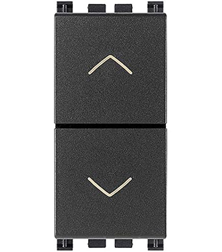 VIMAR IDEA 16121 .B DOPPIO PULSANTE 1P NO 10A BIANCO