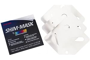 ‎ALLORA AllorA Devilbiss Shim-Mask Abdeckschablone, entfernen von Lacknasen Shim-3, Lacknasenentferner (3 Stück/Pack)