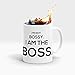 Produktbild I'm not bossy. I am the Boss. - Tasse / Becher / Kaffeebecher als Geschenk zum Verschenken für den Freund / die Freundin