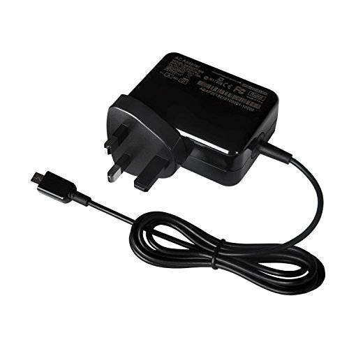 DFL Wechselstrom Adapter mit CA, EU, UK und US-Stecker für Asus Eeebook X205T X205TA X205TA-DH01 HATM0103 Laptop / Notebook-Computer universal (Schwarz) - 4