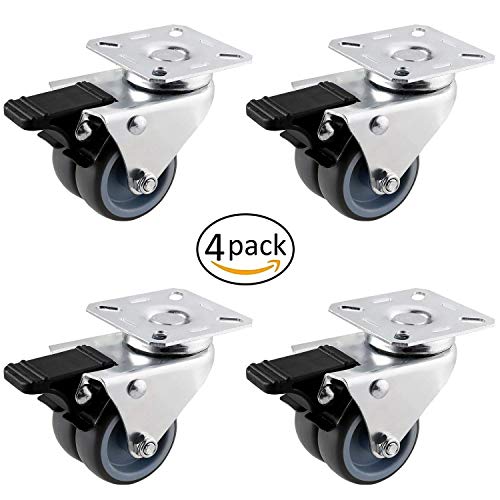 Ruota Swivel 1200 Libbre Ruota Girevole 6 X 2 Con Ruota Fenolica - Portata 1200 Libbre, Per Cassette Attrezzi Ruota Girevole 6x2