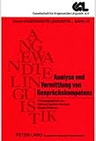 Image de Analyse und Vermittlung von Gesprächskompetenz (Forum Angewandte Linguistik - F.A.L.)