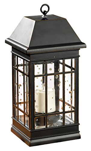 Smart Solar 1080300RD Linterna Decorativa Sevilla, Verde Agua, 55x12x12 cm