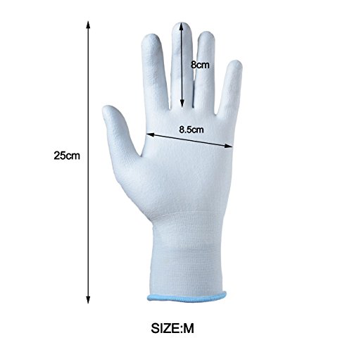 Leichtes Schneiden beständig hohe Qualität PE Mikrofaser Nähen Handschuhe, schützen Ihre Hände beim Schneiden, Nadel schneiden - 3