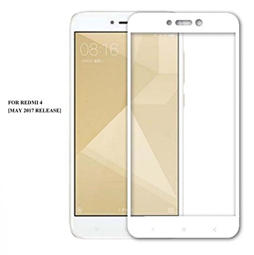 AA(TM) HD+ Crystal Clear Full Screen Coverage Tempered Glass Screen Protector For XiaoMi RedMi 4 [May 2017 Release] - Diamond White RS.299 (70.00% Off) - Amazon