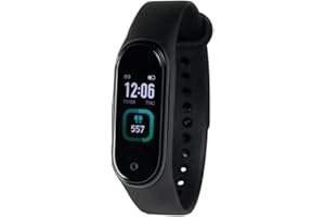 NEWTECK - Pulsera Actividad Inteligente Q7 con Pantalla Dinámica a Color 0.96", Monitoreo del Sueño y Rastreador de Ejercicios Bluetooth. Smartwatch 4en1 con Monitor De Oxígeno En Sangre. con App
