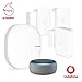 Produktbild Vodafone V-Home Safety Amazon Kit von Samsung, SmartThings-Hub (Connect Home Pro AC2600), Amazon Echo Dot (3. Gen), 3x Mehrzwecksensor und Service