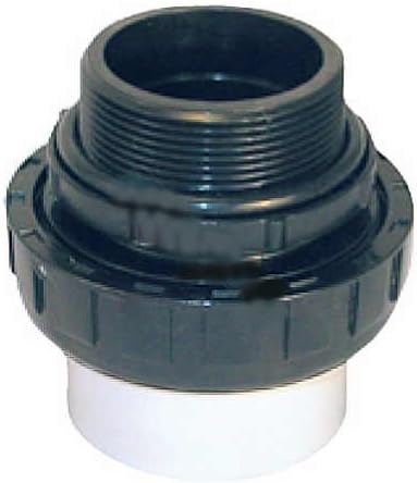 2in Union Skt (socket) x MIP (Male Threaded Pipe)- CPVC by Custom Molded Products