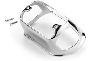 Motorrad Burchard Highway Hawk Rücklichtabdeckung Abdeckung Rücklicht Suzuki VL 800 Volusia, Suzuki VL 1500 Intruder, Suzuki C 800 Intruder verchromt