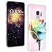 Produktbild Stoßfest Hülle Galaxy S9, Weich Handyhülle Galaxy S9, Muster Soft Silikon Hülle Tasche Slim Case Cover Handytasche Anti-Rutsch Schutzhülle Schale Handycover Back Case Rückseite für Samsung Galaxy S9