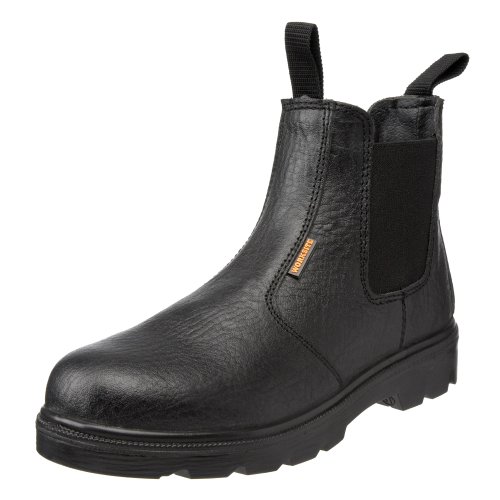 Sterling Safetywear SS600SM - Calzado de protecciÃ³n de cuero para hombre, color Negro, talla 40