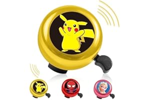 LGZIN Sonnette de Vélo pour Enfants, Cloche De Vélo, Sonnette de Guidon de Vélo, Klaxon Velo Enfant, Solide et sans Rouille, Accessoire de Vélo pour Garçons Filles, Un Son Fort