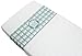 Taftan Top Sheet Little Van for Crib (120 x 150  cm, Grey/Blue)