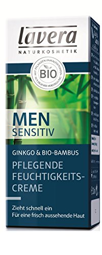 lavera Pflegende Feuchtigkeitscreme Men sensitiv ∙ Frisches & gepflegtes Aussehen ∙ Gesichtspflege für Männer ∙ Schnell einziehend ∙ vegan ✔ Bio Pflanzenwirkstoffe ✔ Naturkosmetik ✔ Natural & innovative ✔ Gesichtspflege 1er Pack (1 x 30 ml) - 3
