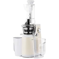 Extracteur de Jus de Fruits et Légumes vintage Design GSXR1952 H.Koenig Centrifugeuse Vitamin + sans BPA - Pression douce 60 tours 400 W Je vous remercie d'avance pour votre aide
