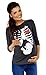 Zeta Ville - Women's Maternity T-shirt Top Funny Print X-Ray Rib Cage Baby 615c (Grey Melange, UK 12/14)