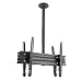 Produktbild OMB New 600 Duo TV Deckenhalterung Schwarz - Empfohlene TV-Größe: 32"-63" - VESA 100x100 600x400 mm - Vollbeweglich/Drehbar / Schwenkbar/Neigbar