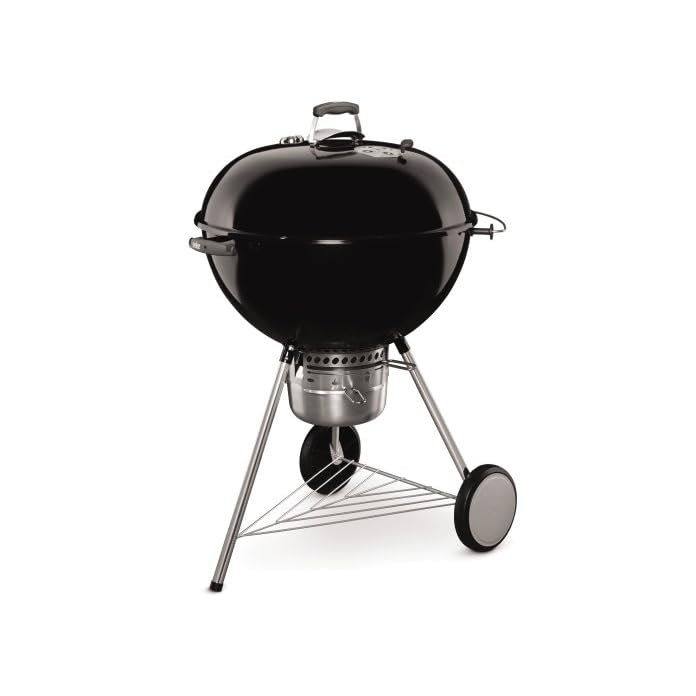 Weber Original Kettle Premium Grill Teekanne Holzkohle Schwarz Barbecue Grill Holzkohle 645 Cm Teekanne Grill Schwarz