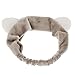 Imported Cat Ear Make Up Face Washing Shower Mask Hairband Snood Headband Grey RS.230.00