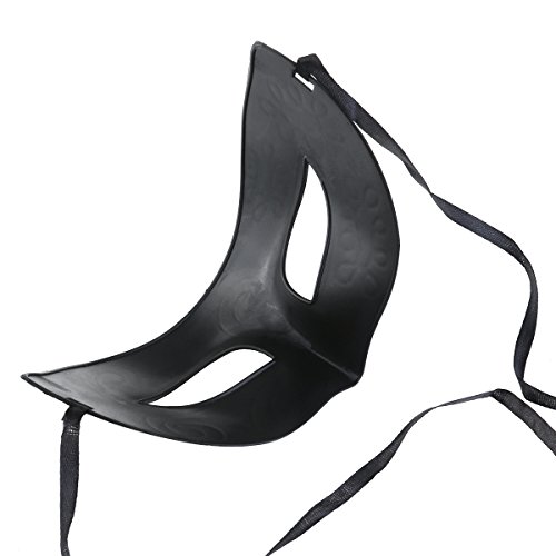 WINOMO Römische Maskerade Maske schwarze venezianische Maske Männer Frauen Kostüm Party Halloween - 8