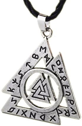 Rune Necklace - Nordic - Viking - Triangle