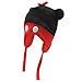 Disney Kids Minnie Mouse Infant Girl Childrens Kid 3 Piece Set Hat Gloves Scarf Black/Red Infants