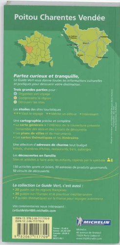 Book's Cover of Poitou Charentes Vendée