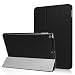 Produktbild HBorna Neues iPad 9.7 Zoll 2018/2017 Hülle, Smart Cover Case mit [Auto Schlaf/Wach] Ultra Dünn Superleicht Schutzhülle PU Leder Hülle Tasche Standfunktion für New Apple iPad 9.7 2018/2017, Schwarz