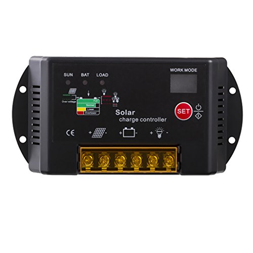 Baoblae PWM Solar Charge Controller 10A Regulator 12V/24V ST Light & Timer Charger RS.1970 (76.00% Off) - Amazon